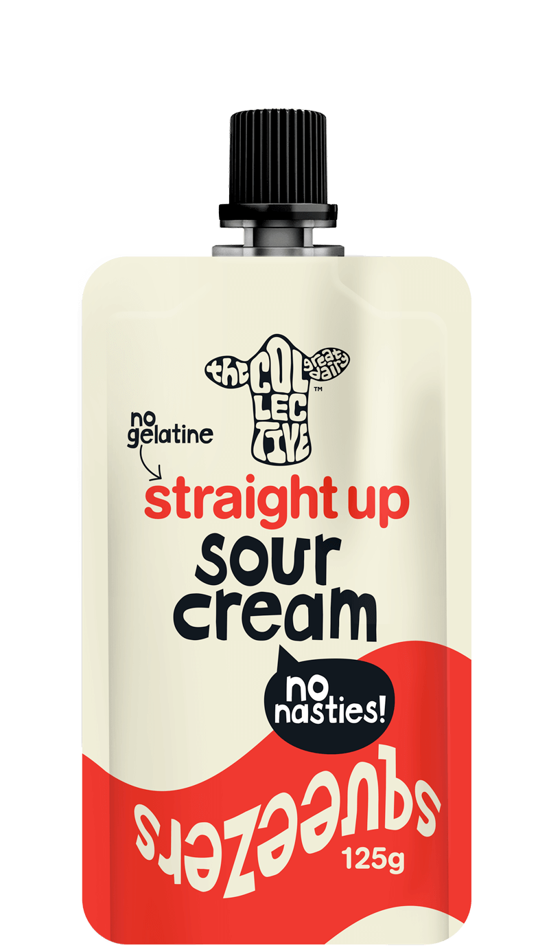 straight up sour cream 125g